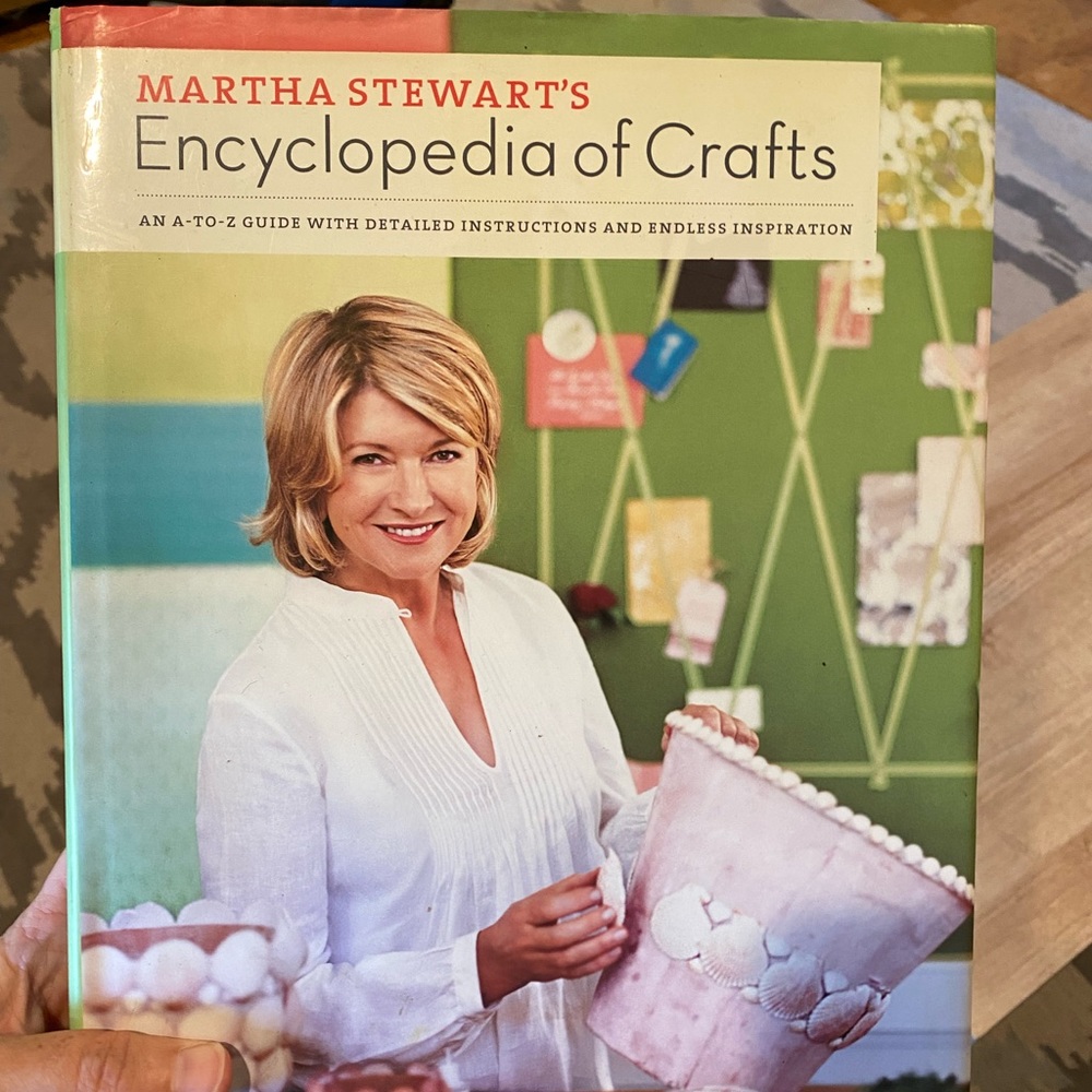 Martha Stewart Encyclopedia of Crafts hardback book
